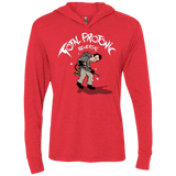 T-Shirts Vintage Red / X-Small Total Protonic Reversal Triblend Long Sleeve Hoodie Tee