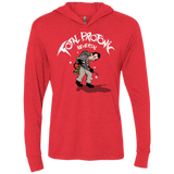 T-Shirts Vintage Red / X-Small Total Protonic Reversal Triblend Long Sleeve Hoodie Tee