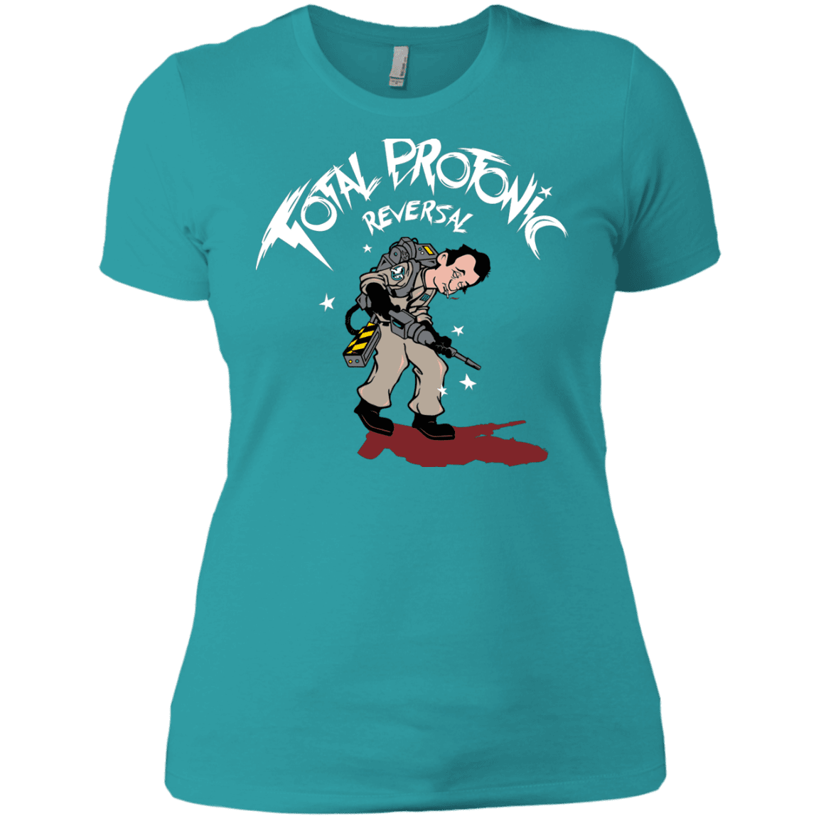 T-Shirts Tahiti Blue / X-Small Total Protonic Reversal Women's Premium T-Shirt
