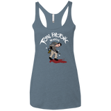 T-Shirts Indigo / X-Small Total Protonic Reversal Women's Triblend Racerback Tank