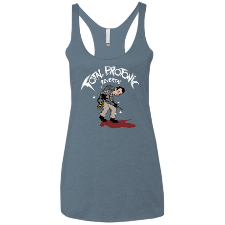 T-Shirts Indigo / X-Small Total Protonic Reversal Women's Triblend Racerback Tank