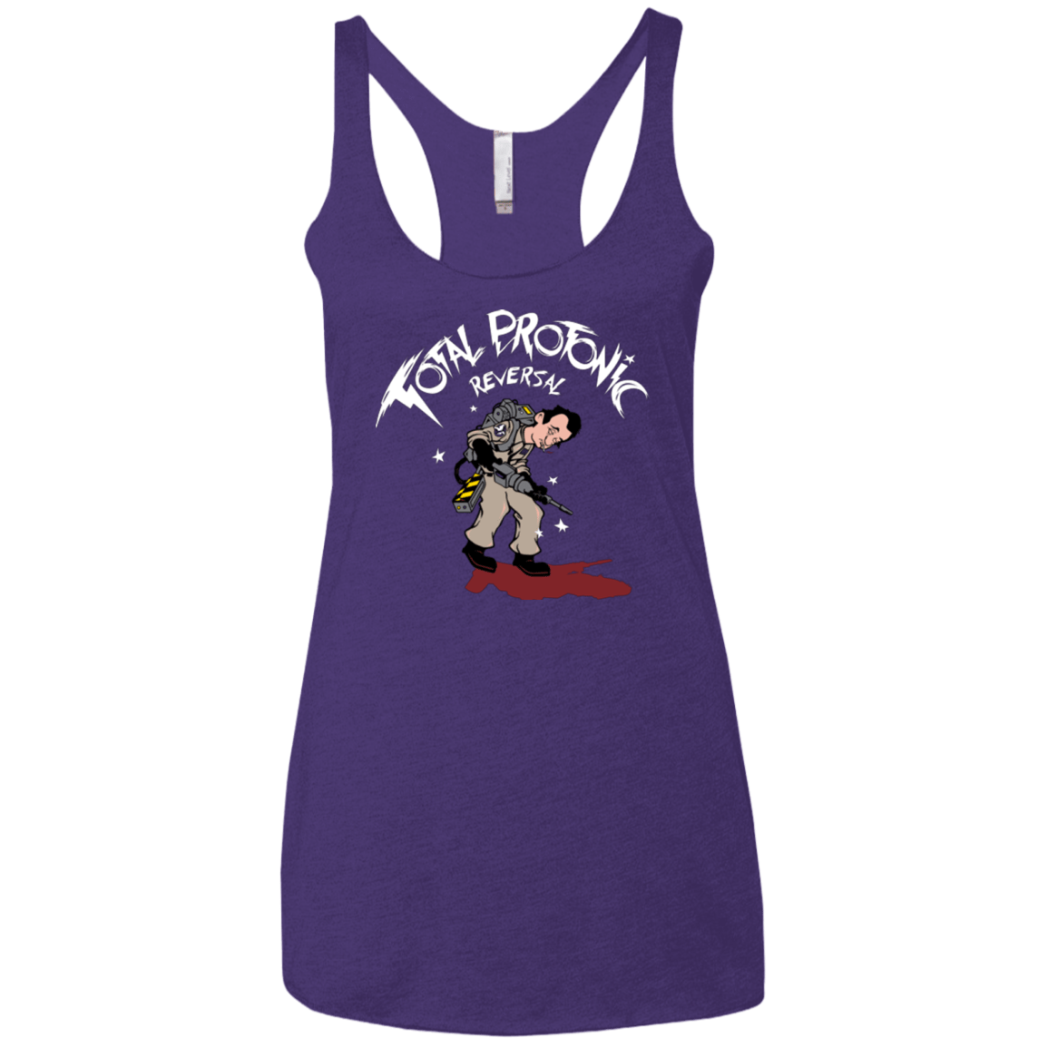 T-Shirts Purple Rush / X-Small Total Protonic Reversal Women's Triblend Racerback Tank
