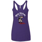 T-Shirts Purple Rush / X-Small Total Protonic Reversal Women's Triblend Racerback Tank