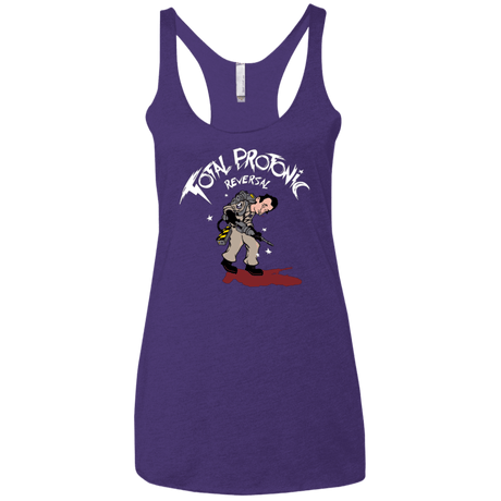 T-Shirts Purple Rush / X-Small Total Protonic Reversal Women's Triblend Racerback Tank