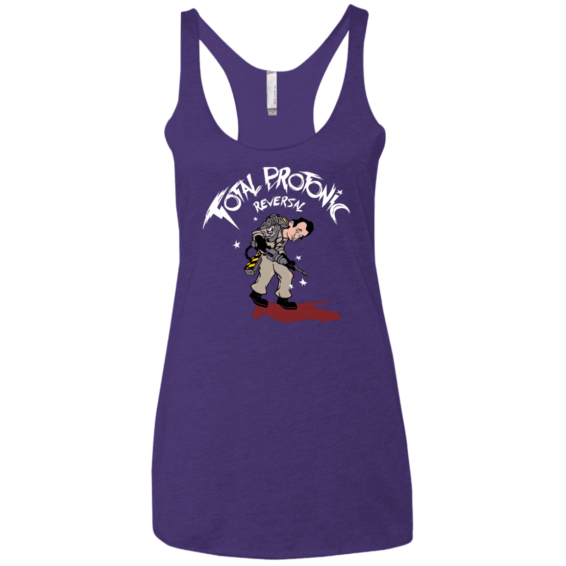 T-Shirts Purple / X-Small Total Protonic Reversal Women's Triblend Racerback Tank