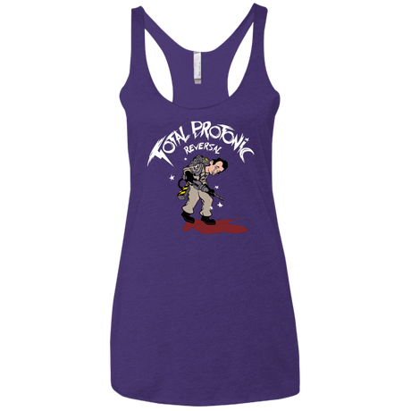 T-Shirts Purple / X-Small Total Protonic Reversal Women's Triblend Racerback Tank