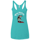 T-Shirts Tahiti Blue / X-Small Total Protonic Reversal Women's Triblend Racerback Tank