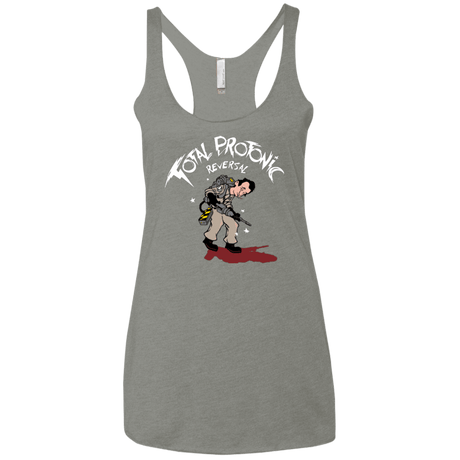 T-Shirts Venetian Grey / X-Small Total Protonic Reversal Women's Triblend Racerback Tank