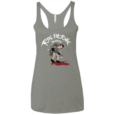 T-Shirts Venetian Grey / X-Small Total Protonic Reversal Women's Triblend Racerback Tank