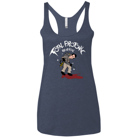 T-Shirts Vintage Navy / X-Small Total Protonic Reversal Women's Triblend Racerback Tank