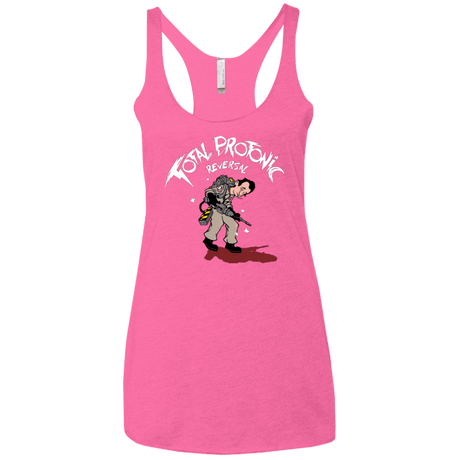 T-Shirts Vintage Pink / X-Small Total Protonic Reversal Women's Triblend Racerback Tank