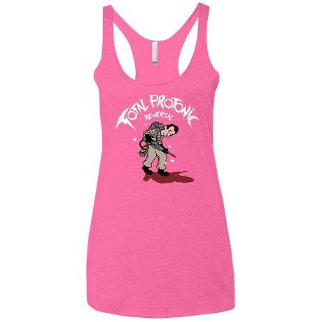 T-Shirts Vintage Pink / X-Small Total Protonic Reversal Women's Triblend Racerback Tank