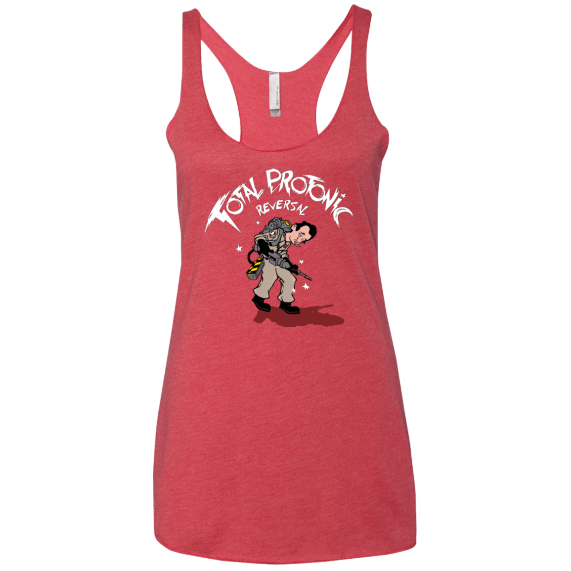 T-Shirts Vintage Red / X-Small Total Protonic Reversal Women's Triblend Racerback Tank