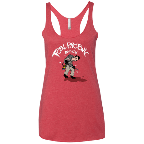 T-Shirts Vintage Red / X-Small Total Protonic Reversal Women's Triblend Racerback Tank