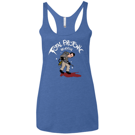 T-Shirts Vintage Royal / X-Small Total Protonic Reversal Women's Triblend Racerback Tank