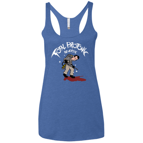 T-Shirts Vintage Royal / X-Small Total Protonic Reversal Women's Triblend Racerback Tank