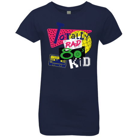 T-Shirts Midnight Navy / YXS Totally Rad Girls Premium T-Shirt