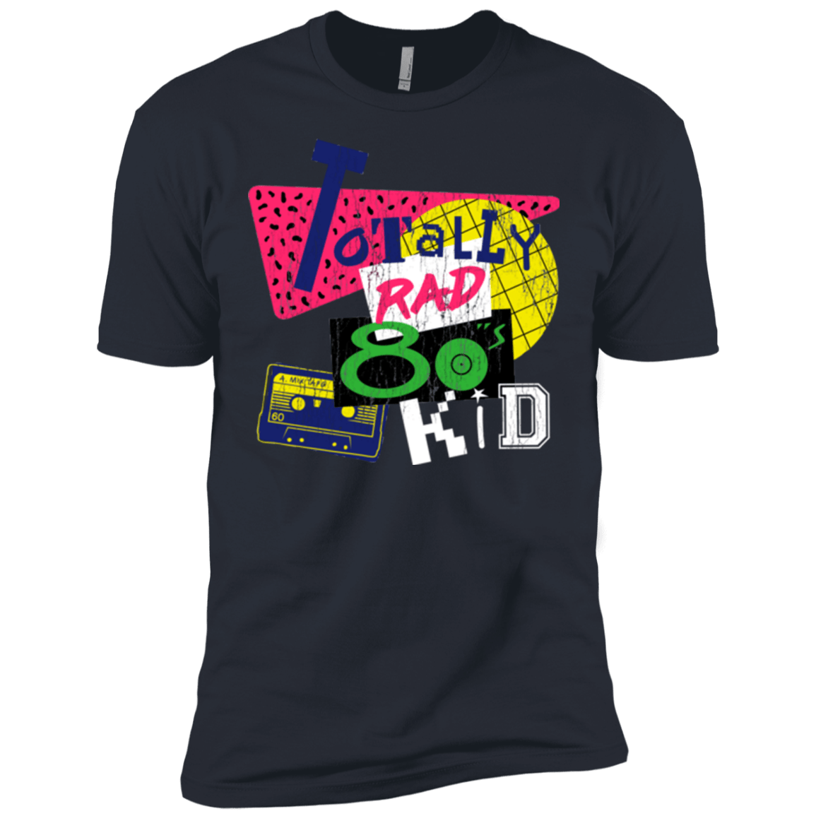 T-Shirts Indigo / X-Small Totally Rad Men's Premium T-Shirt