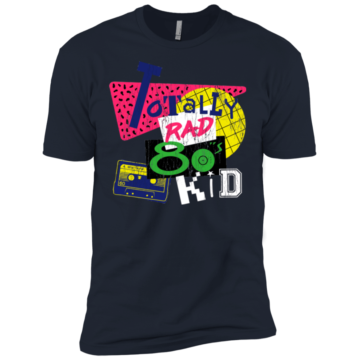 T-Shirts Midnight Navy / X-Small Totally Rad Men's Premium T-Shirt