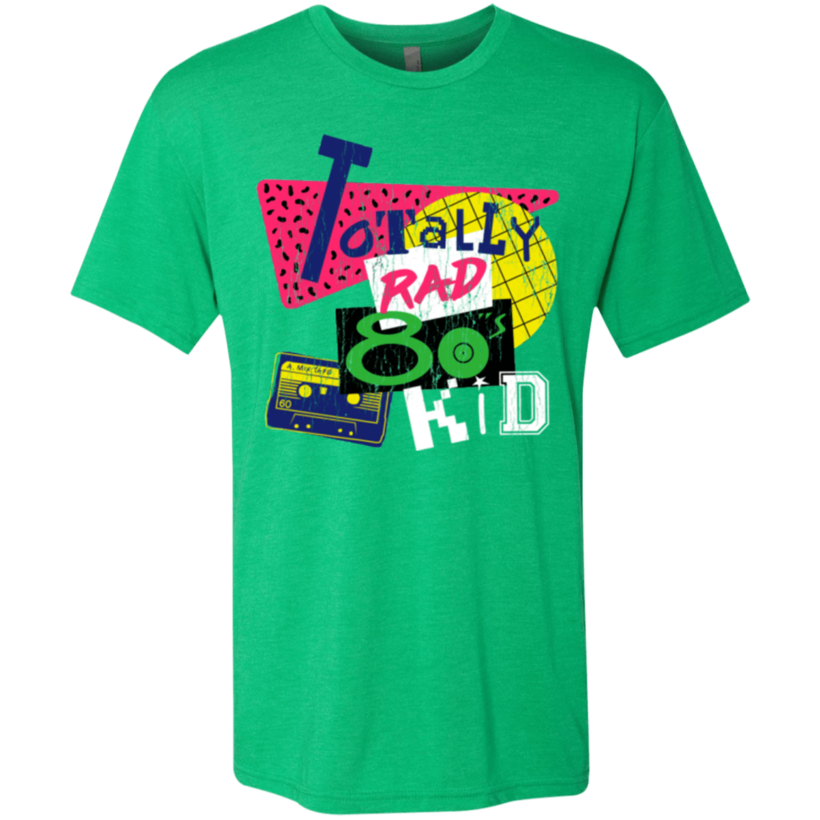 T-Shirts Envy / Small Totally Rad Men's Triblend T-Shirt