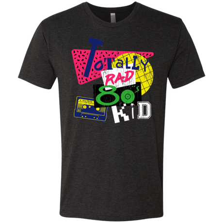 T-Shirts Vintage Black / Small Totally Rad Men's Triblend T-Shirt
