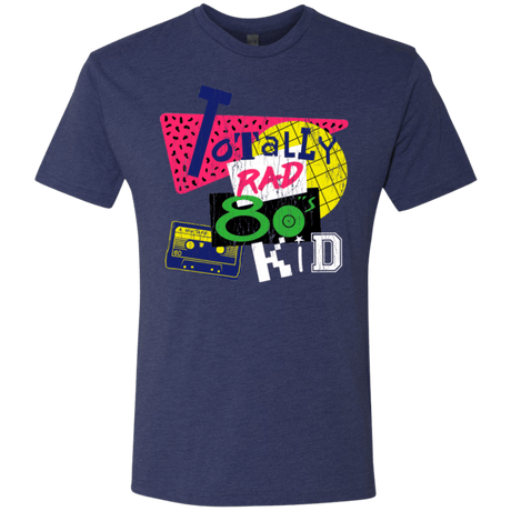 T-Shirts Vintage Navy / Small Totally Rad Men's Triblend T-Shirt