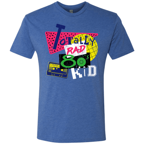 T-Shirts Vintage Royal / Small Totally Rad Men's Triblend T-Shirt