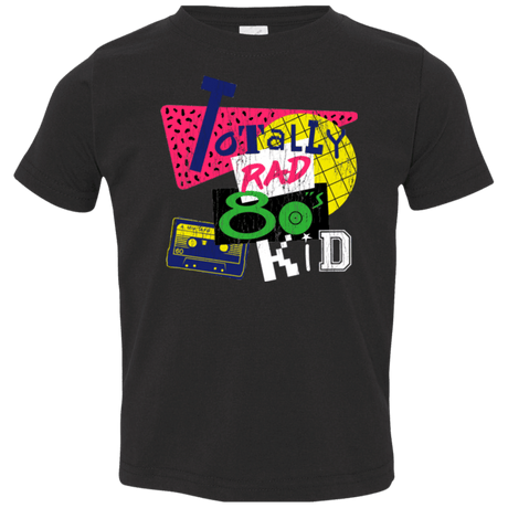 T-Shirts Black / 2T Totally Rad Toddler Premium T-Shirt