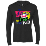 T-Shirts Vintage Black / X-Small Totally Rad Triblend Long Sleeve Hoodie Tee
