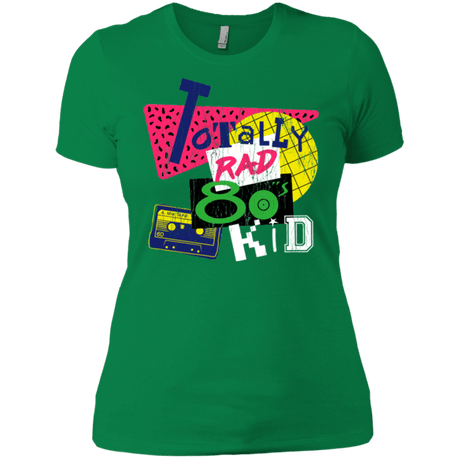 T-Shirts Kelly Green / X-Small Totally Rad Women's Premium T-Shirt