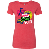 T-Shirts Vintage Red / Small Totally Rad Women's Triblend T-Shirt