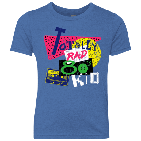 T-Shirts Vintage Royal / YXS Totally Rad Youth Triblend T-Shirt
