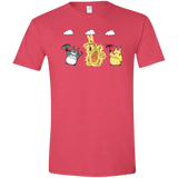 T-Shirts Heather Red / S Totochu Men's Semi-Fitted Softstyle