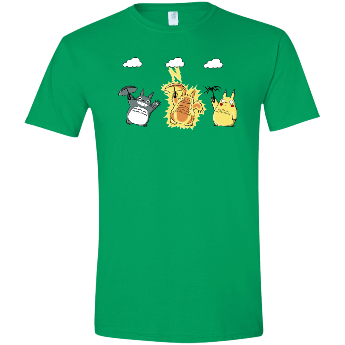 T-Shirts Irish Green / S Totochu Men's Semi-Fitted Softstyle