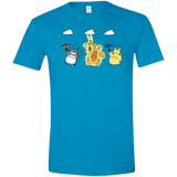 T-Shirts Sapphire / S Totochu Men's Semi-Fitted Softstyle