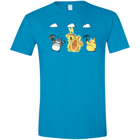 T-Shirts Sapphire / S Totochu Men's Semi-Fitted Softstyle