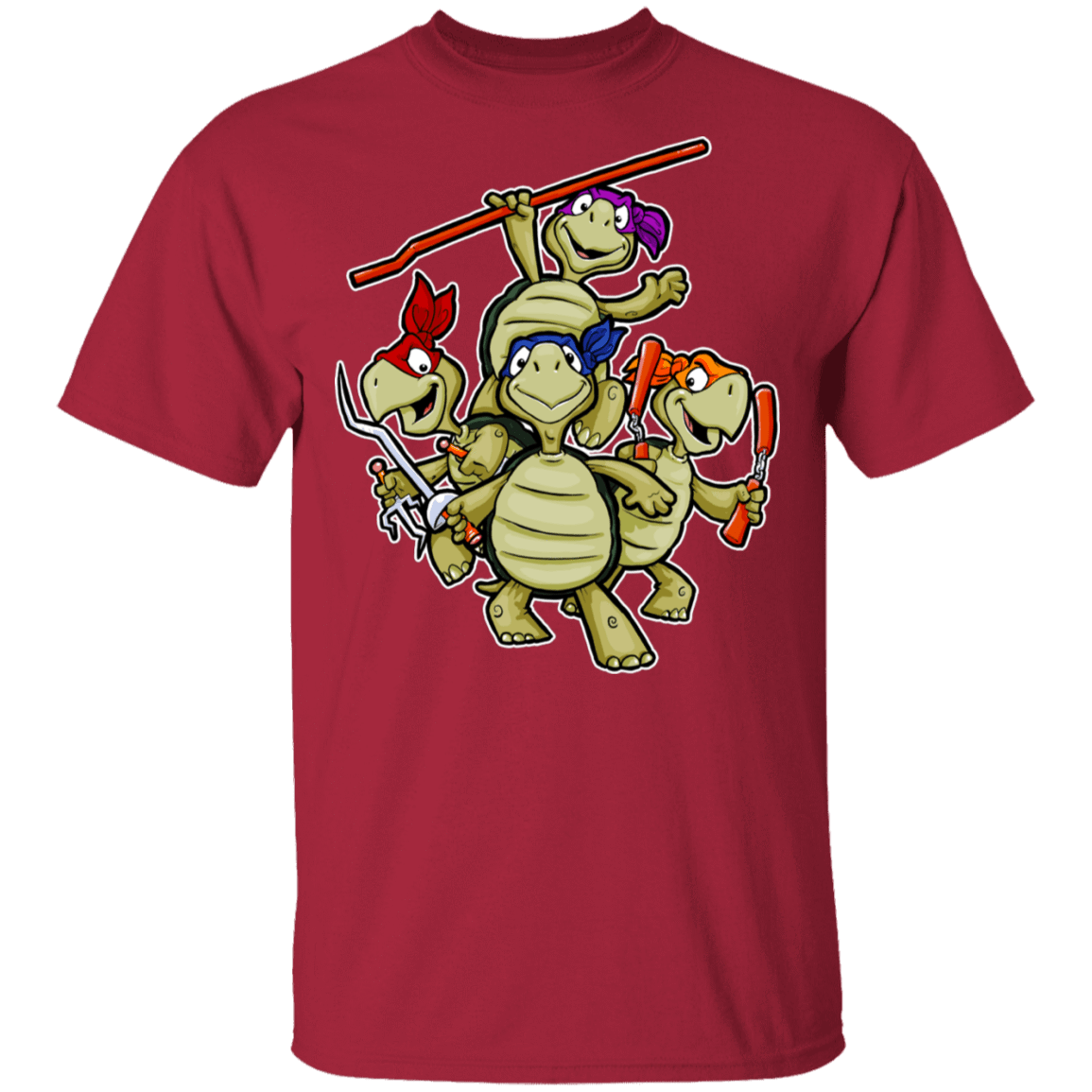 T-Shirts Cardinal / S Touche Ninja Turtles T-Shirt