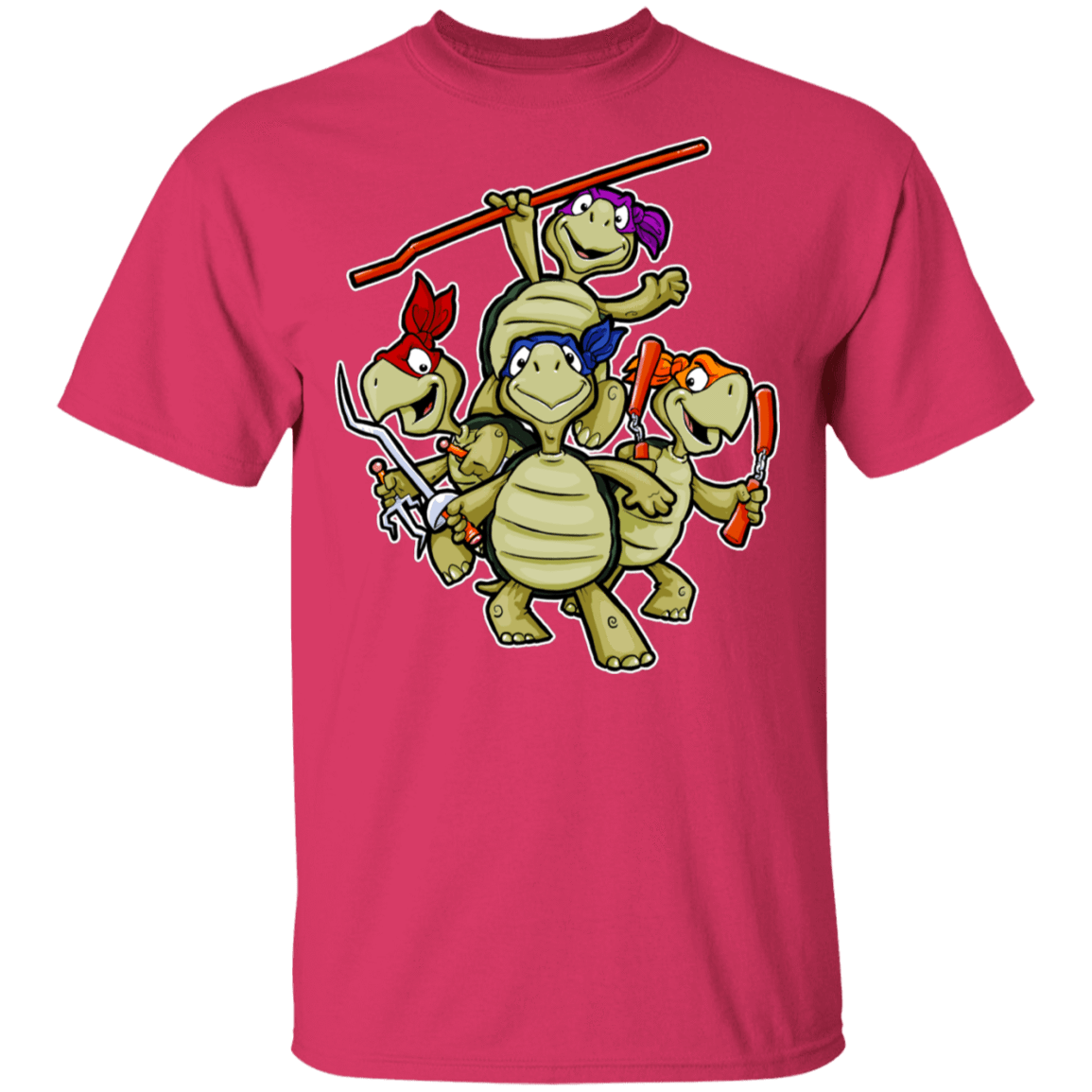 T-Shirts Heliconia / S Touche Ninja Turtles T-Shirt