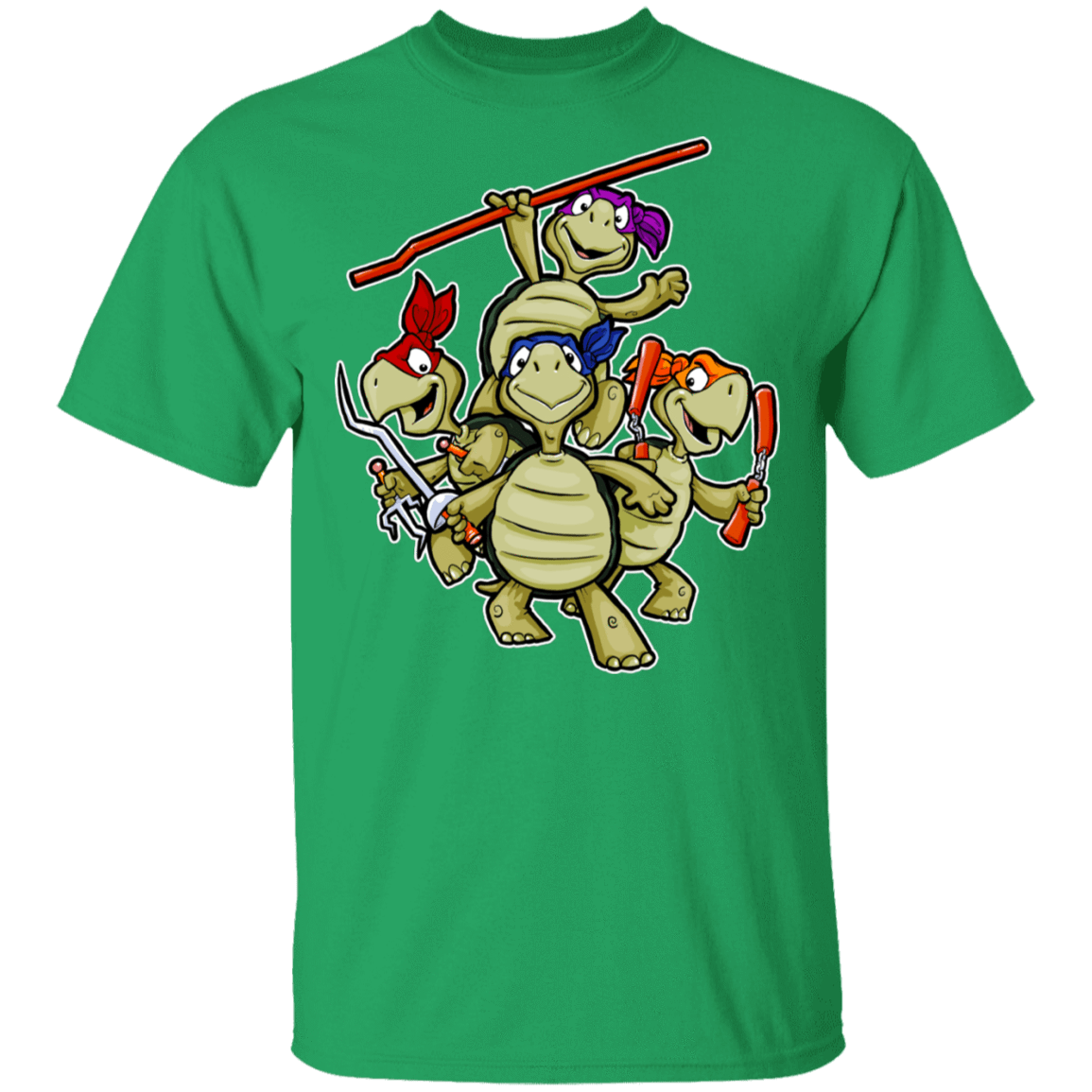 T-Shirts Irish Green / S Touche Ninja Turtles T-Shirt