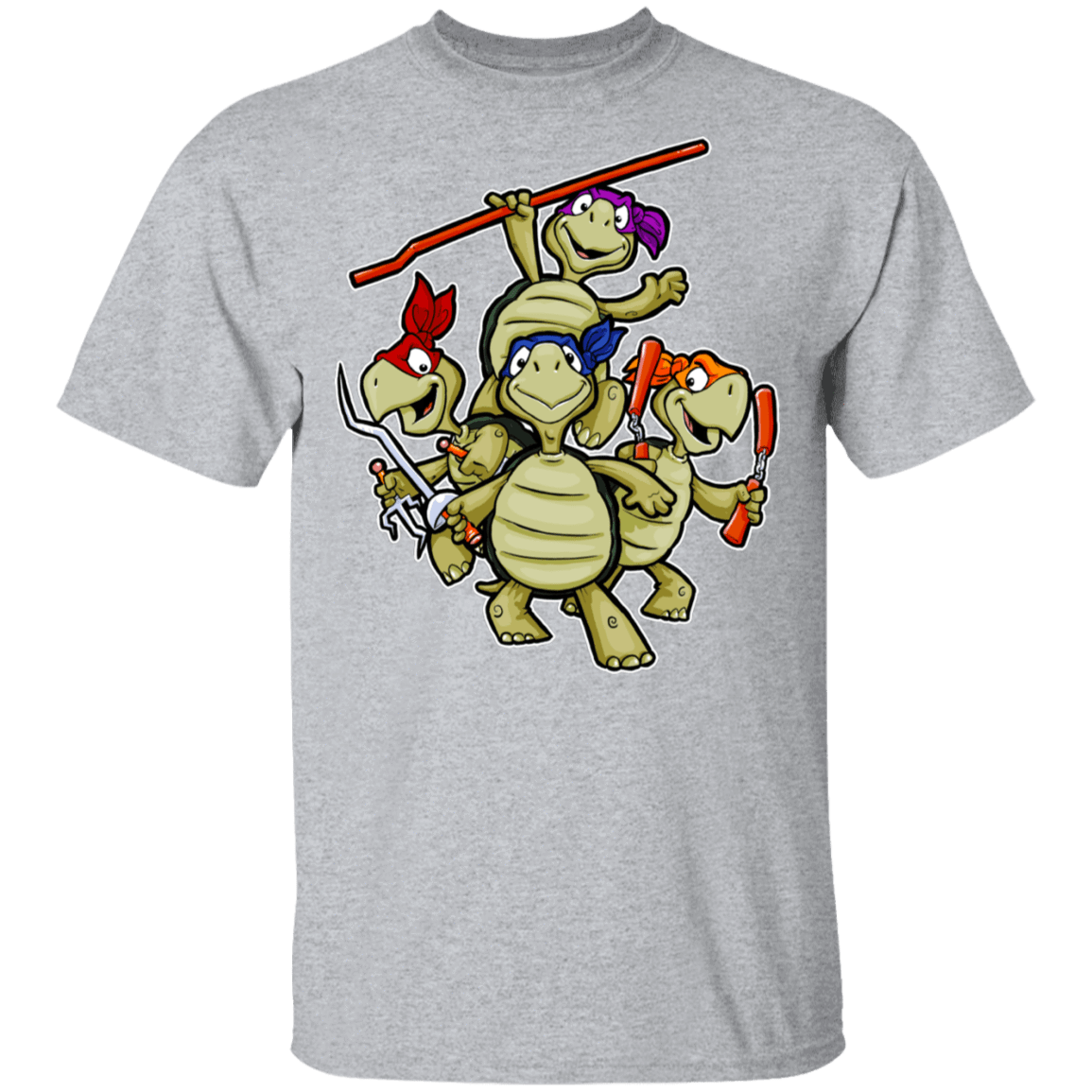 T-Shirts Sport Grey / S Touche Ninja Turtles T-Shirt