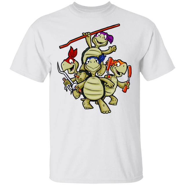 T-Shirts White / S Touche Ninja Turtles T-Shirt