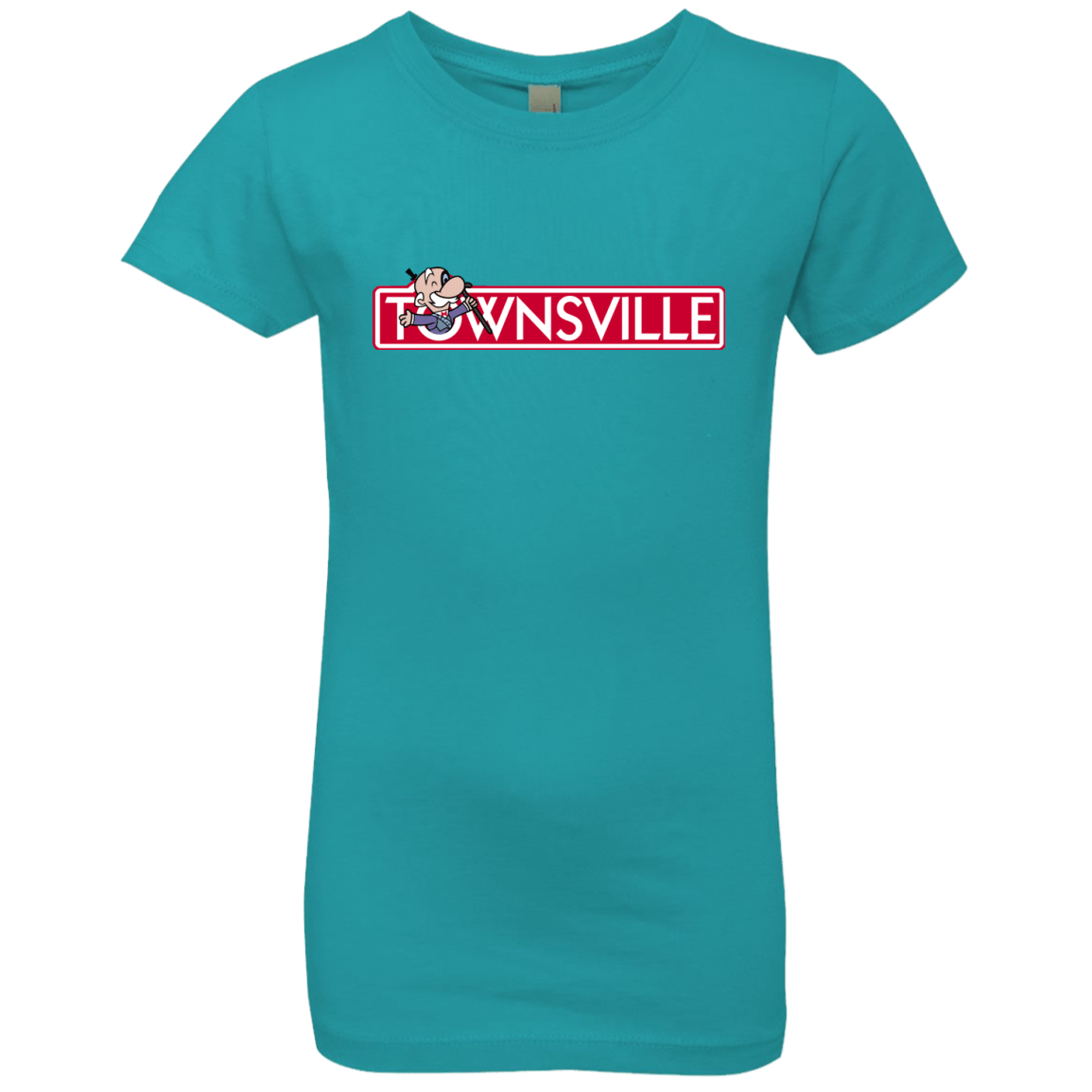 T-Shirts Tahiti Blue / YXS Townsville Girls Premium T-Shirt