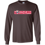 T-Shirts Dark Chocolate / S Townsville Men's Long Sleeve T-Shirt