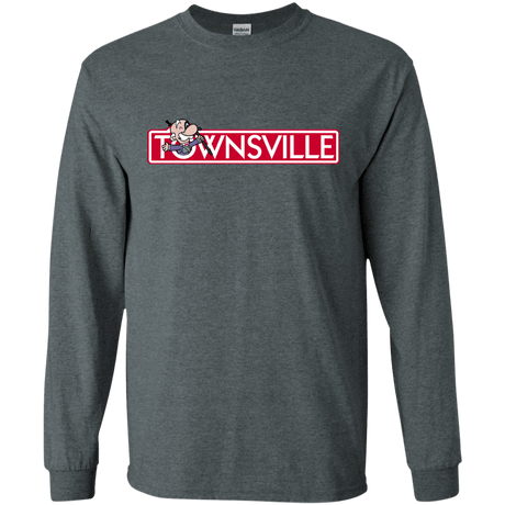 T-Shirts Dark Heather / S Townsville Men's Long Sleeve T-Shirt