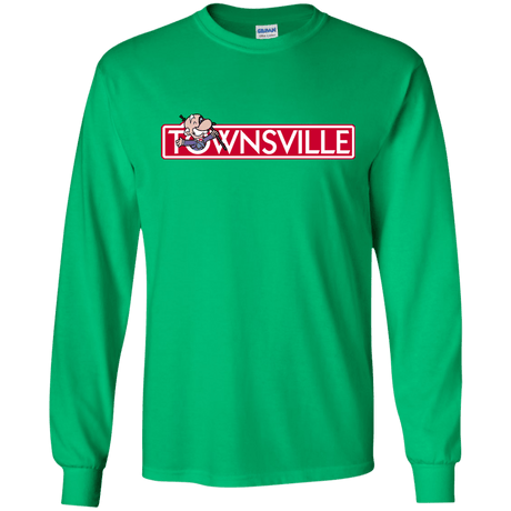 T-Shirts Irish Green / S Townsville Men's Long Sleeve T-Shirt