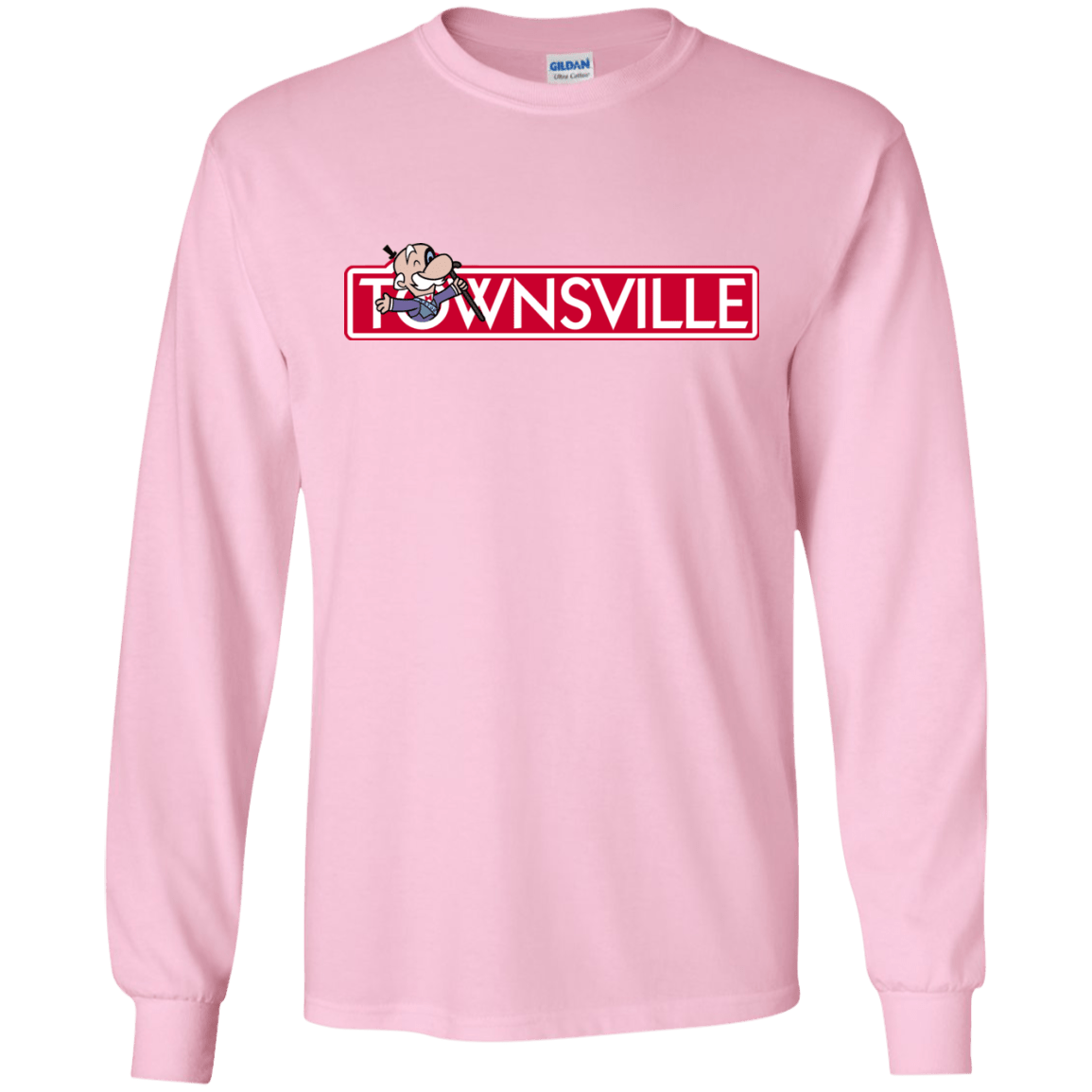 T-Shirts Light Pink / S Townsville Men's Long Sleeve T-Shirt