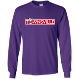 T-Shirts Purple / S Townsville Men's Long Sleeve T-Shirt