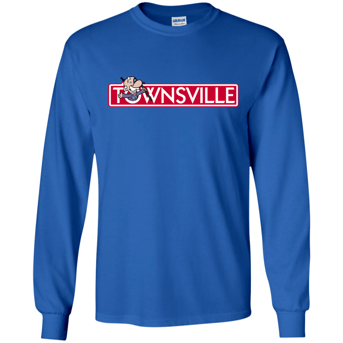 T-Shirts Royal / S Townsville Men's Long Sleeve T-Shirt