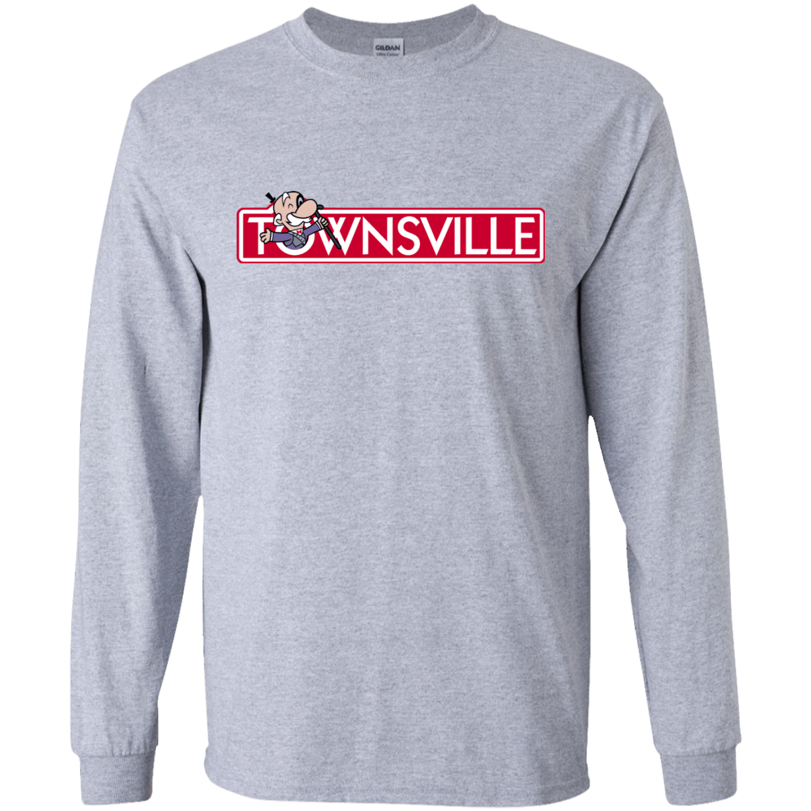 T-Shirts Sport Grey / S Townsville Men's Long Sleeve T-Shirt