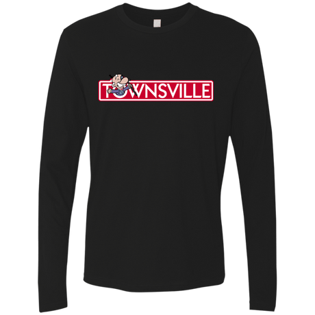 T-Shirts Black / S Townsville Men's Premium Long Sleeve